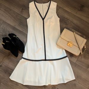 Calvin Klein Black and White Dress